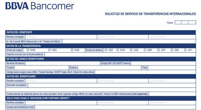 transferir dinero de mexico a usa