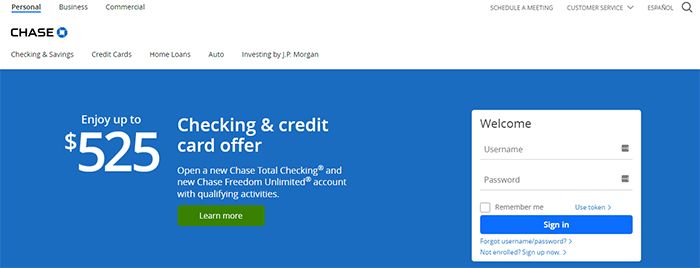 Requisitos para abrir una cuenta en el banco Chase en 2024